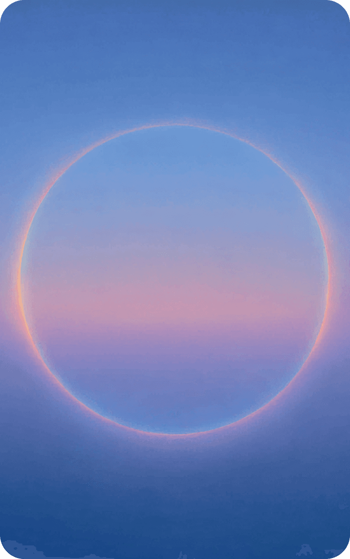 Abstract circle emerging background